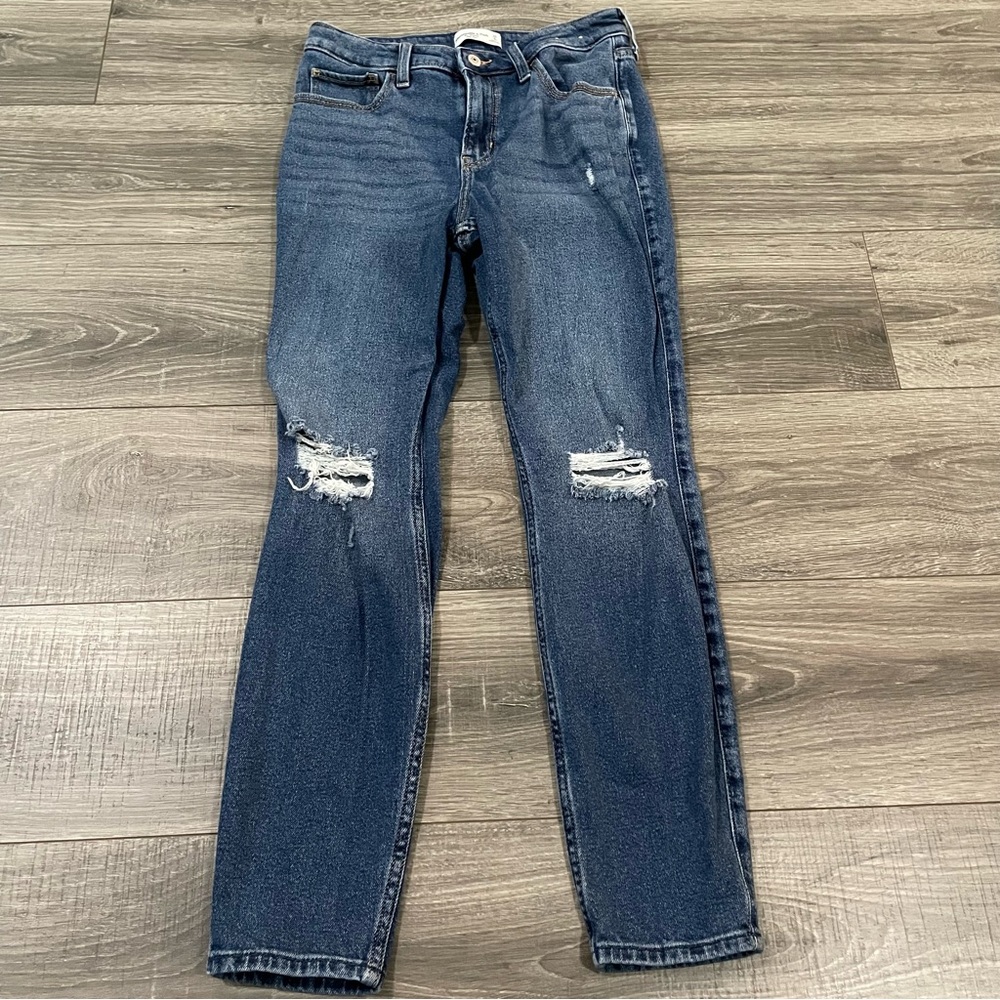 Abercrombie & Fitch The Skinny High Rise Jeans Size 6